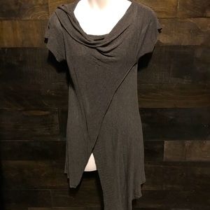 Sthex (Italian Made) Drape Neck Top size small